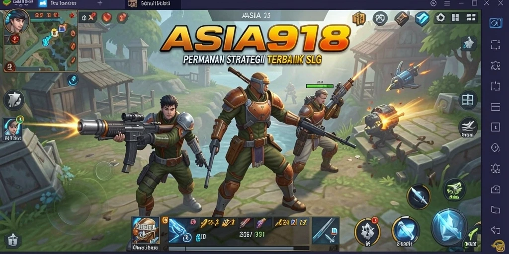 Tampilan gameplay ASIA918 yang menarik dan strategis.