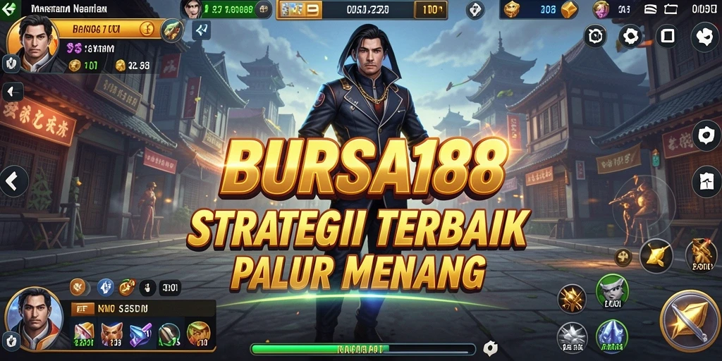 Tampilan gameplay BURSA188 yang menyenangkan dan strategis.
