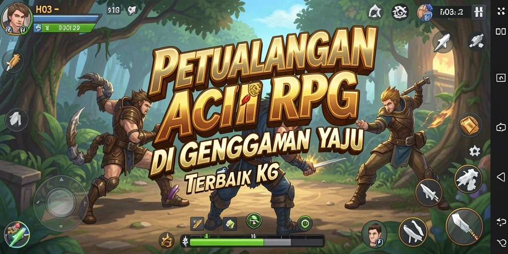 Tampilan aksi gameplay H03 yang seru dan mendebarkan.