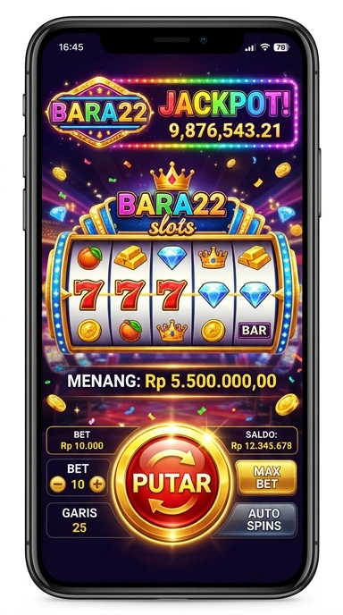 Antarmuka pengguna bara22 yang sederhana dan menarik.